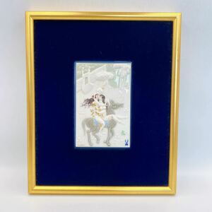 Meissen マイセン 陶板 陶板画 アラビアンナイト額入 額装 ☆1円スタート 