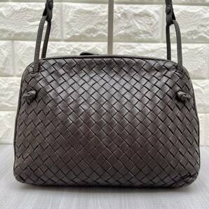 BOTTEGA VENETA ノディーニ イントレチャート ショルダーバッグ クロスボディバッグ 斜め掛け鞄 ブラウン レディースの画像2