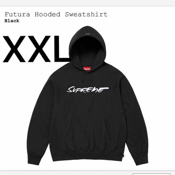 Supreme Futura Hooded Sweatshirt "Black"