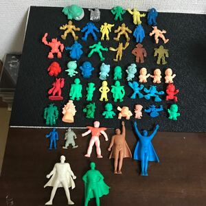 消しゴムフィギュア現状品 /聖闘士星矢/ロックマン/ドラゴンボール/スーパーマン/当時物 昭和レトロ ミニフィギュア いろいろ詰め合わせ