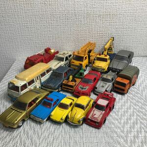 1,000円〜ミニカー16台/トミカ/tomica/ダンディーDANDY/playartプレイアート/ヨネザワYONEZAWA/SHINSEIシンセイ/マジョレット/サクラ/絶版