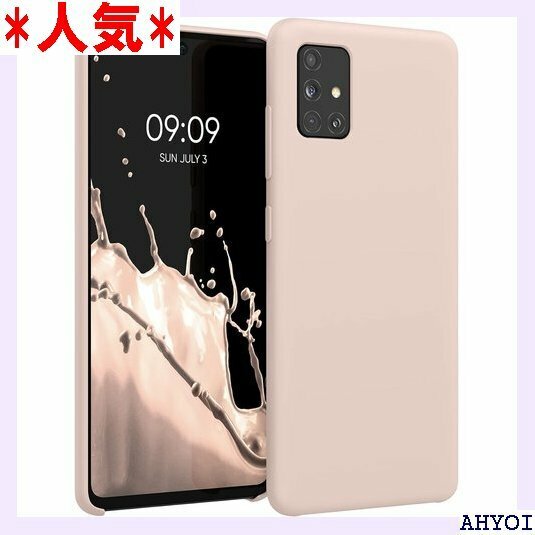 kwmobile スマホケース 対応: Samsung シリコン カバー - 耐衝撃 傷防止 サラサラ Case 55