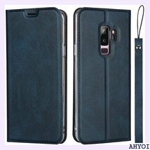 Galaxy S9 plus ケース SC-03K S ホール付き スプラット同梱 ネイビー 落ち着いた ブルー 89_画像6