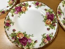 ROYAL ALBERT ロイヤルアルバート　ボーン　チャイナ　born china カップ&ソーサー　プレートセット　食器 アンティーク_画像7