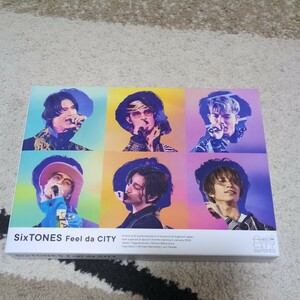 SixTONES Feel da CITY (初回盤) Blu-ray ブルーレイ