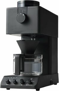 ツインバード 全自動コーヒーメーカー CM-D457B ブラック