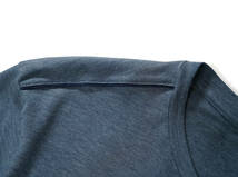 「 イタリア製 Loro Piana ポケット Tシャツ コットン 高級 」ロロピアーナ 半袖 Lサイズ ブルー_画像5