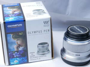 元箱付き！OLYMPUS 単焦点レンズ M.ZUIKO DIGITAL 45mm F1.8 