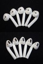 3282[M]大量！◆Apple Airpods エアポッズ◆イヤホンのみ/A2031/A2032/右/左/R/L/まとめて 20点セット♪_画像5