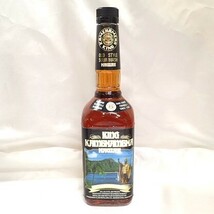 3233[M]箱付◆未開栓古酒◆King Kamehameha/キング カメハメハ/6年/Hawaii/ハワイ/BOURBON/WHISKY/バーボン/ウイスキー/750ml/43%_画像2