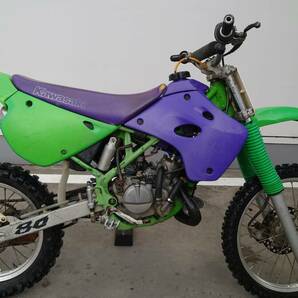 カワサキ KX80S モトクロッサー ラージホイール仕様 キャブ チャンバー改の画像1