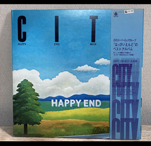 はっぴいえんど「City Happy End Best Album(ベストアルバム)」LP（12インチ）/Bellwood Records/邦楽ポップス