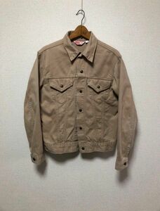 70s Levi’s 70505 3rd bigE ツイル　ベージュ　カーキ リーバイス ジャケット 