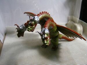 ・現状 中古●怪獣 ソフビ●キングギドラ●マーミット 2001●19cm●特撮 ゴジラ 東宝