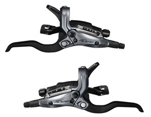 処分 SHIMANO(シマノ) ST-M4050 左右レバーセット 3X9S シフトケーブル・ホース・オイル付属 ST-M4050SET 10267