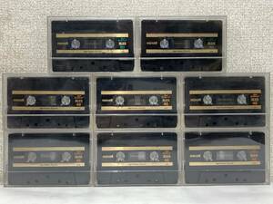 ●○ク355 maxell カセットテープ HIGH POSITION High Epitaxial XLⅡ-S/90 他 8本セット○●