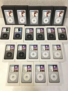 ★☆C490 Apple アップル iPod Classic アイポッド クラシック 第6世代 箱付き 20台 まとめ売り A1238 160GB 120GB 他☆★