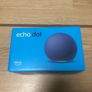 Новый Echo Dot 5 -го поколения -яльса, установлен датчик, яркий звук | Deep Sea Blue