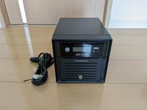 【動作確認済・液晶部難あり】 BUFFALO TeraStation TS-WX1.0TL/R1 500GBx2 1TB NAS HDD AC付