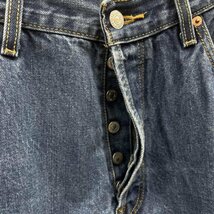 リーバイス Levi's 501 ストレートデニム ビックサイズ IDG W38 W32 パンツ パンツ 38インチ インディゴ / インディゴ ロゴ、文字_画像3