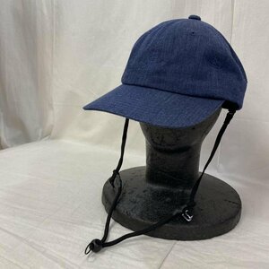 古着 BC-54023 DAIWA PIER39 TECH 6PANEL CAP DENIM indigo FREE 帽子 帽子 表記無し インディゴ / インディゴ 無地