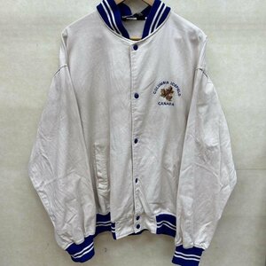 古着 WESTERN CONCEPTS ビッグサイズ カナダ ロゴ ピケ スタジャン ジャケット、上着 ジャケット、上着 XL