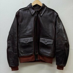  aero leather A-2 42-15142-p 30H1415 red li blaser flight jacket, outer garment jacket, outer garment 38