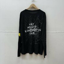 古着 ASAP ROCKY INJURED GENERATION TOUR ラッパー ツアー ロンT Tシャツ Tシャツ XL 黒 / ブラック_画像2