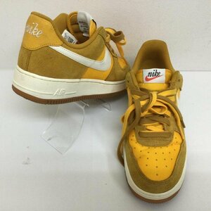 ナイキ DA8302-700 AIR FORCE 1 '07 GOLD SUEDE エア フォース 1 '07 ゴールドスエード ローカットスニーカー スニーカー 25.5cm