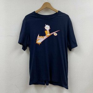 ナイキ ショートスリーブ ロゴ プリント グラフィック オーバーサイズ Tシャツ Tシャツ XL 紺 / ネイビー プリント