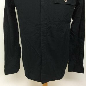 アンダーカバーイズム 7S234-SH12 フライフロント ショートポイント 長袖シャツ シャツ、ブラウス シャツ、ブラウス 3 黒 / ブラックの画像3