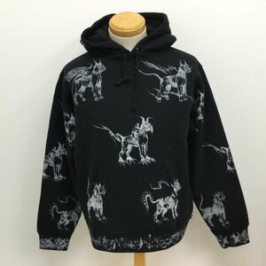 シュプリーム 2020 Animals Hooded Sweatshiet アニマル総柄プリント プルオーバーパーカー スウエットパーカー 623 S 総柄