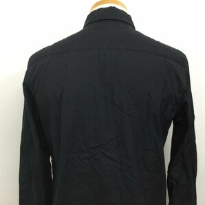アンダーカバーイズム 7S234-SH12 フライフロント ショートポイント 長袖シャツ シャツ、ブラウス シャツ、ブラウス 3 黒 / ブラックの画像6