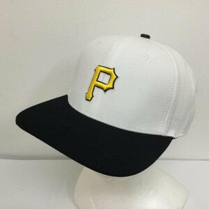 古着 Prostandard プロスタンダード Pirates ピッツバーグ・パイレーツ ロゴ刺繍キャップ バックスナップ 帽子 帽子 FREE ロゴ、文字