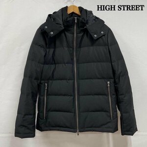 ハイストリート HIGH STREET ダウンジャケット 632‐1215007 L ジャケット、上着 ジャケット、上着 L 黒 / ブラック 総柄