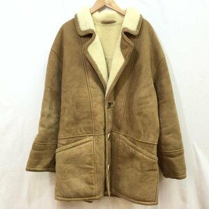 ＵＳＥＤ古着 Sawyer of Napa Shearling Coat ムートンコート コート コート L ベージュ / ベージュ