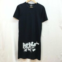 ブラックコムデギャルソン プリント ロングTシャツ AD2011 12ss Tシャツ Tシャツ S 黒 / ブラック_画像1