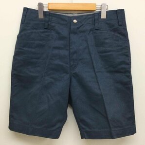 テンダーロイン T-BDP T/C SHORTS ツイル ワーク ショートパンツ パンツ パンツ S 青 / ブルー 無地の画像2