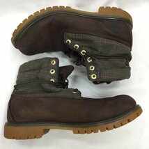 ティンバーランド Timberland ティンバーランド ブーツ 革靴 メンズ ロールトップ 6141R 9.5W ブーツ ブーツ - 茶 / ブラウン_画像4