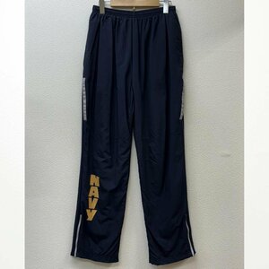 古着 NAVY RUNNING SUIT ミリタリー ナイロン 裾ジップ トレーニング トラックパンツ その他ボトムス S 紺 / ネイビー