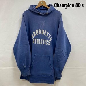 チャンピオン Champion REVERSEWEAVE リバースウィーブ 80's中期 トリコタグ USA製 XXL パーカー パーカー XXL 紺 / ネイビー