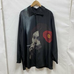 ヨウジヤマモト Yohji Yamamoto POUR HOMME 2018ss 内田すずめ 椿とタバコ 今宵椿 シルクシャツ シャツ、ブラウス シャツ、ブラウス 3