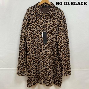 ノーアイディー NO ID. BLACK レオパード ロング ジャケット 449010-715K タグ付き 2 ジャケット、上着 ジャケット、上着 2