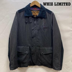 ウィズリミテッド WHIZ LIMITED ジップアップジャケット ライナー付き レオパード チェック コーデュロイ WZ-AW13-J-11 M M