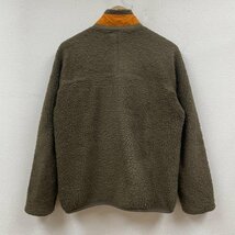 パタゴニア 白タグ 復刻 65643FA12 レトロX 子供服 フリース ボア ジャケット ロゴ 刺繍 KIDS' XL(14) キッズ XL 茶 / ブラウン_画像2