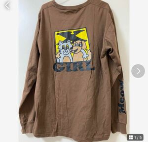 X-girl ロンＴ 長袖 ロングTシャツ Tシャツ