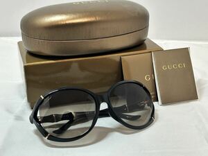 GUCCI グッチ バンブー グラデーション ブラウン 茶 プラスチック GG3531 58 15 125 サングラス レディース レンズ小傷