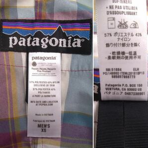 極美品 好配色 patagonia 撥水防風 軽量 ファーストサンジャケット マウンテンパーカー ブルゾン メンズXS パタゴニア アウトドア 2403235の画像6