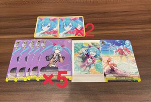 プロセカ 初音ミク ダショミク ワンダショ ヴァイスシュヴァルツ ぱしゃこれ ステッカー