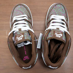 新品 未使用品!! NIKE SB DUNK LOW DH7534-200 『Paisley』 US9.5 27.5cm ナイキ ダンク スケボーシューズ カカオワオ ペイズリーの画像5